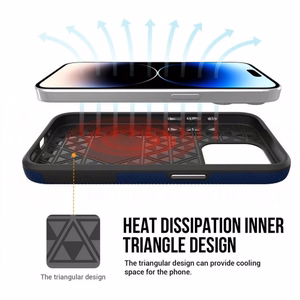 Telefoni Ümbris "Vmax Triangle" Samsung S921 S24 Sinine