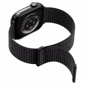Spigen WBF01 rihm mudelitele Apple Watch 44 / 45 / 46 / 49 mm, must