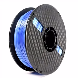 Flashforge 3DP-PLA-SK-01-ICE – siidjas PLA 3D-printeri filament, 1.75 mm, 1 kg pool, jääsinine/tumesinine