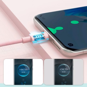 USB Cable Joyroom "S-1030M13" Pink "Lightning" 100cm