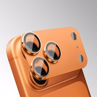 Tempered klaas Tel Protect 95% AR+AF Full Metal kaamera kaitse on camera for Iphone 17 sinine (camera island)