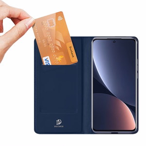 Dux Ducis Skin Pro ümbris Xiaomi 13 Pro cover with flip card wallet stand sinine