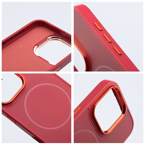 FRAME MAG COVER Ümbris compatible koos MagSafe jaoks IPHONE 15 PRO magenta