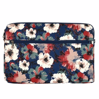 Wonder Sleeve Laptop 13-14 inches sinine and camellias