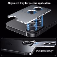 Tech-Protect Camring Fit+ Camera Cover jaoks iPhone 17 - sinine