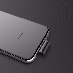 Adapter Baseus L46 must (sisend Lightning / väljund 2x Lightning)