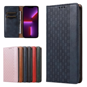 Magnet Strap Ümbris Ümbris jaoks Samsung Galaxy S23 Flip Wallet Mini Lanyard Stand sinine