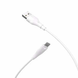 Borofone Кабель BX18 Optimal - USB to Lightning - 2A 1 метр белый