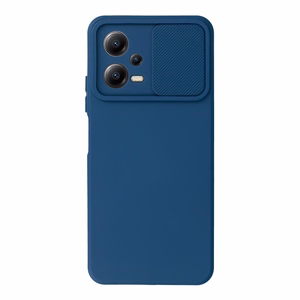 Camshield Soft jaoks Xiaomi Redmi Note 12 5G/Poco X5 Tumesinine