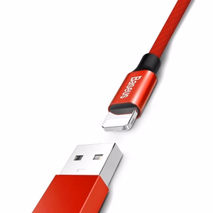 Baseus Yiven Lightning Cable 180 cm 2A (punane)