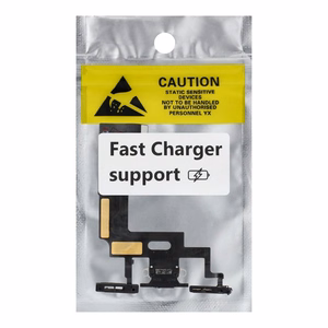 Charging flex USB for IPHONE XR black (used)