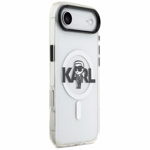 Karl Lagerfeld IML Karl Sketch Logo MagSafe Ümbris jaoks iPhone 17 Air - Läbipaistev