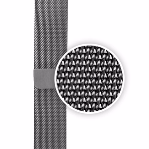 Crong Milano Steel roostevabast terasest rihm Apple Watch 44 / 45 / 46 / 49 mm kellale, hõbedane