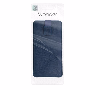 Wonder Deko Pouch Чехол (размер L) для Iphone 13 Mini/12 Mini/SE 2020/2022/7/8 тёмно-синий