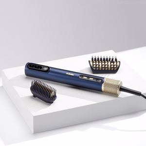 BaByliss AS6550E – 1500 W iooniline kuumaõhuhari, 3 kuumusastet, sinine/kuldne
