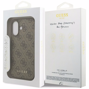 GUESS ümbris jaoks IPHONE 17 GUHCP17SG4GFBR (PU 4G Classic) brown
