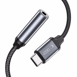Tech-Protect UltraBoost USB-C / 3.5mm mini jack adapter - must