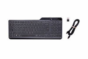 HP 400 taustvalgustusega juhtmega klaviatuur