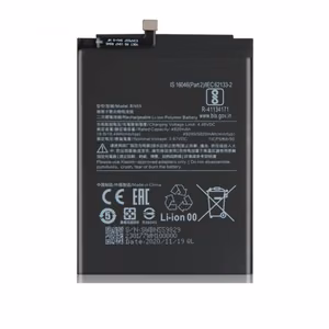 Aku Ühildub Xiaomi Redmi Note 9S BN55 (original IC)