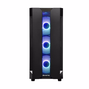 Корпус CHIEFTEC HUNTER MidiTower ATX MiniITX чёрный GS-01B-OP