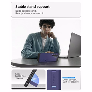 Spigen Tough Armor Mag MagSafe чехол для Samsung Galaxy S26 Ultra - фиолетовый
