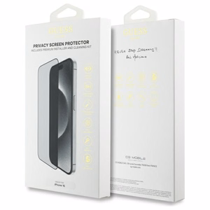 Защитная плёнка Guess Privacy 2.5D Outline закалённое стекло для iPhone 16