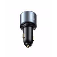 Autolaadija Joyroom "JR-CCN07" hall 100W (2xPD / 1xQC3.0) + "Type-C / Type-C" 100cm kaabel