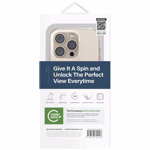 Uniq Swivix 360 Rotating Kickstand Ümbris jaoks iPhone 16 - Kuldne