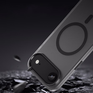 Magnetic Abrasive iPhone 17 Air Ümbris Compatible with MagSafe - Matt Must