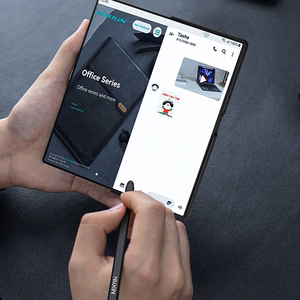 Nillkin Qin Pro Ümbris jaoks Samsung Galaxy Z Fold 7 with S Pen Space - Must
