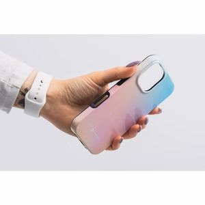 Ümbris jaoks iPhone 15 PRO MAX Forcell F-Protect Mirage compatible with Magsafe Military Drop-Test pinky sinine