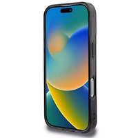 BMW Motosport IML Vertical Stripe iPhone 16 Pro Ümbris - hall