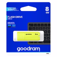 GOODRAM UME2 Pendrive - 8GB USB 2.0 YELLOW