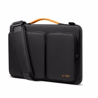 Tech-Protect Defender Bag jaoks 15-16 Laptop - must and oranž