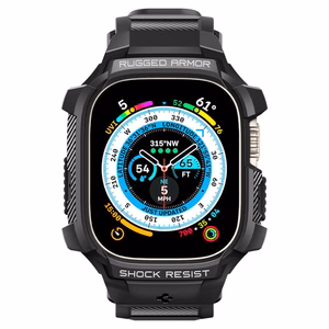 Spigen Rugged Armor Pro Apple Watch Ultra (49mm) Strap Ümbris - must