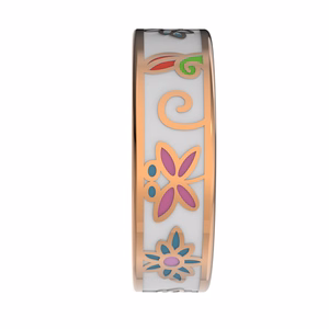 Forever Smartring Botanical SR-101 roosa kuld suurus 8