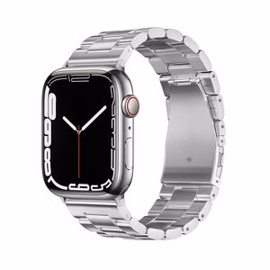 Strap to Apple Watch Forcell F-Design FA10 steel clasp 42 / 44 / 45 / 49 mm silver