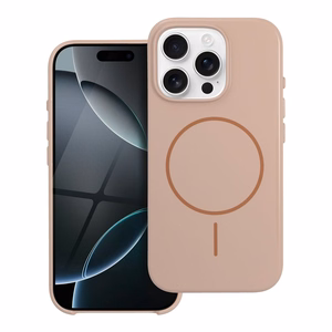 Ümbris jaoks iPhone 16 PLUS Premium Läikiv Mag Kate compatible koos MagSafe and Camera Control button desert kuldne