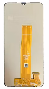 LCD ekraan Samsung A022F/M127 A02/M12 (A022F LCD pruun flex) puuteekraaniga must originaal