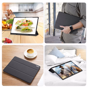 DUX DUCIS ümbris DOMO foldable with pencil storage jaoks SAMSUNG Tab S10 Ultra/S9 Ultra/S8 Ultra must must