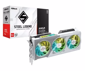 Videokaart Asrock RX9060XT Steel Legend 16GB OC