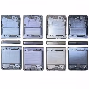 Keskmise raami korpus jaoks Samsung F721 Z Flip4 (Pink Gold)