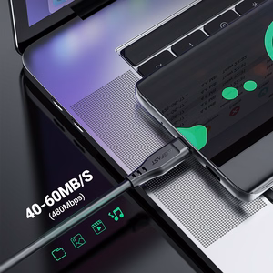 USB kaabel Acefast C3-04 USB-A to USB-C 1.2m must