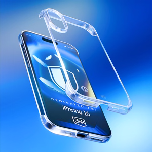3mk Just20g Clear Ümbris jaoks Apple iPhone 16 - läbipaistev