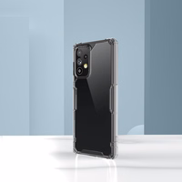 Nillkin Nature Pro ümbris Samsung Galaxy A73 jaoks soomustatud läbipaistev kate