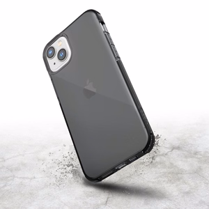 Raptic X-Doria Clear Case iPhone 14 soomustatud kate hall