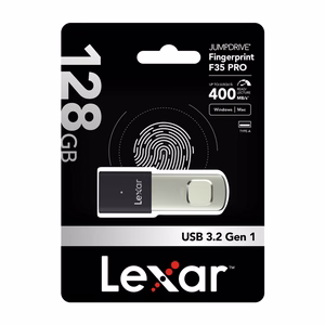 Lexar Fingerprint F35pro USB 3.2 128GB pendrive