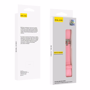 Blavec Watch band for SB-01 Active silicone pink