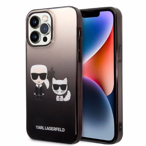 Karl Lagerfeld KLHCP14LTGKCK iPhone 14 Pro 6.1 "hardcase must / must Gradient Ikonik Karl & Choupette