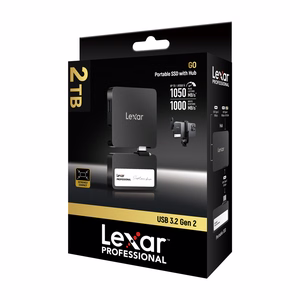Lexar Professional SL400 2 TB kaasaskantav SSD + jaotur